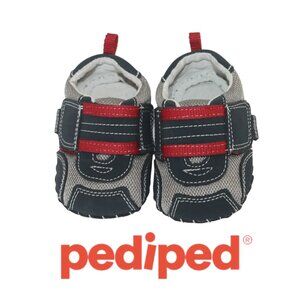 Pediped Baby Walker Shoes - Black and Red Size 0-6 Months
